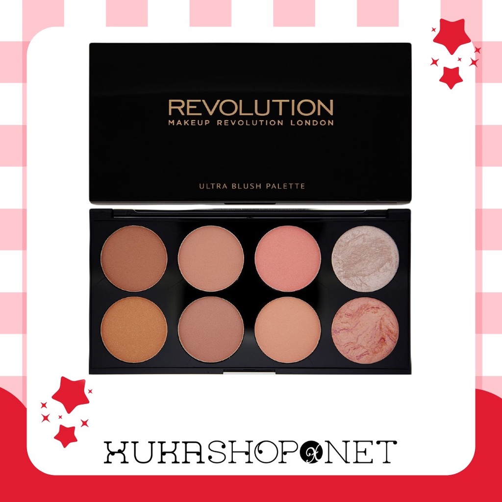 Bảng Phấn Má Hồng REVOLUTION Ultra Blush Palette #Hot Spice