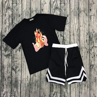 Bộ quần áo off white lữa