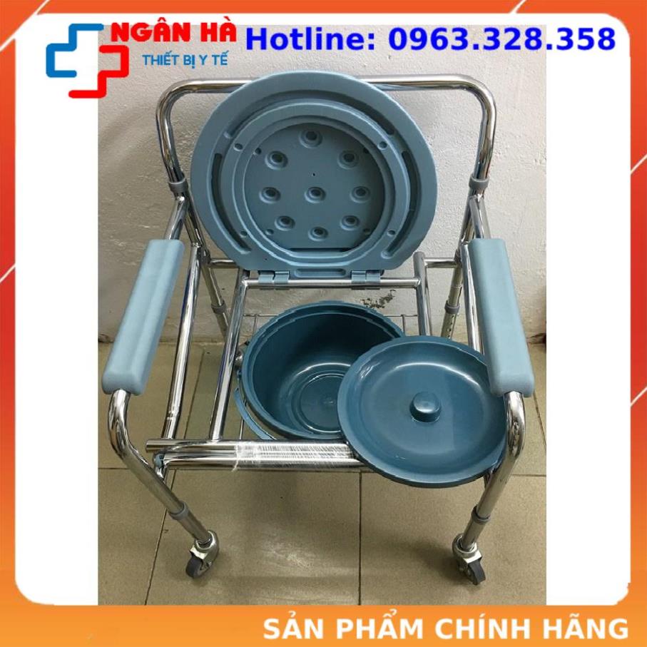 Bô vệ sinh dành cho người già, Ghế vệ sinh có bô cho người già người khuyết tật Lucass