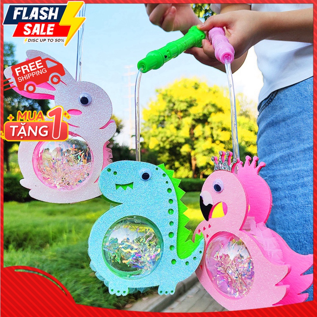 Lồng đèn trung thu chiếu sáng hình thú BBShine, Đèn lồng trung thu nhiều sắc màu cho bé hot t