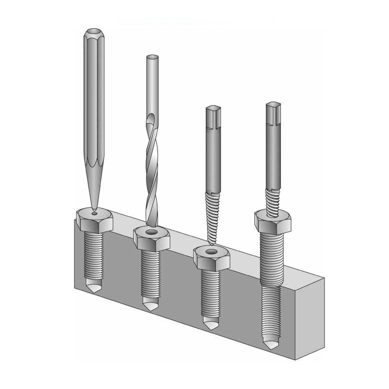 Bộ mũi vít mở bu lông ốc vít gãy nanyu dl-dls06b taiwan OTOX