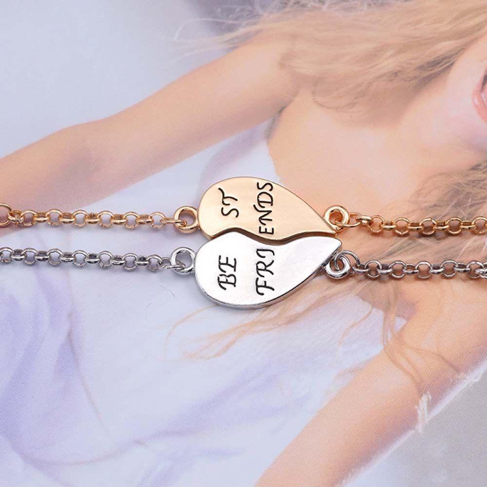 Set 2 Vòng Tay Tình Bạn Mặt Chữ Best Friend Ngọt Ngào