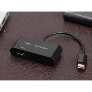 Đầu đọc thẻ nhớ Type C/Micro USB 3 trong 1 thẻ Micro SD/SD/USB
