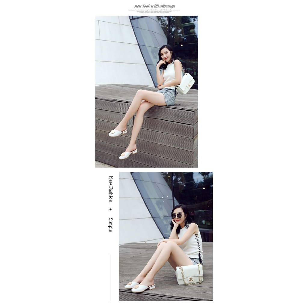 Dép Bít Mũi Đế Xuồng Thời Trang Năng Động Cho Nữ | BigBuy360 - bigbuy360.vn