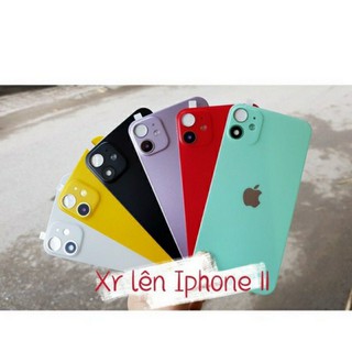 Miếng dán lưng độ giả iphone xr lên iphone 11