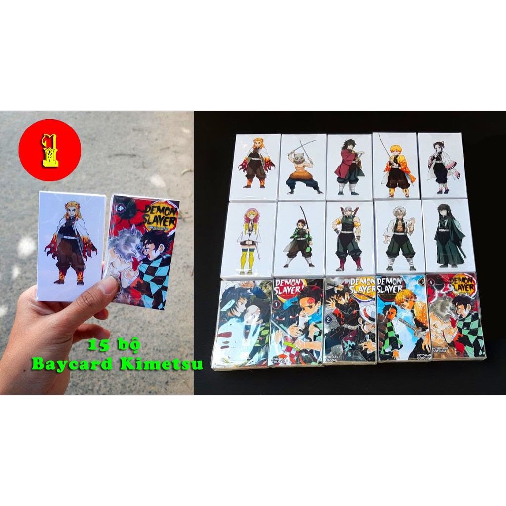 Bộ 30 tấm Baycard Kimetsu no Yaiba 2 - Baystore