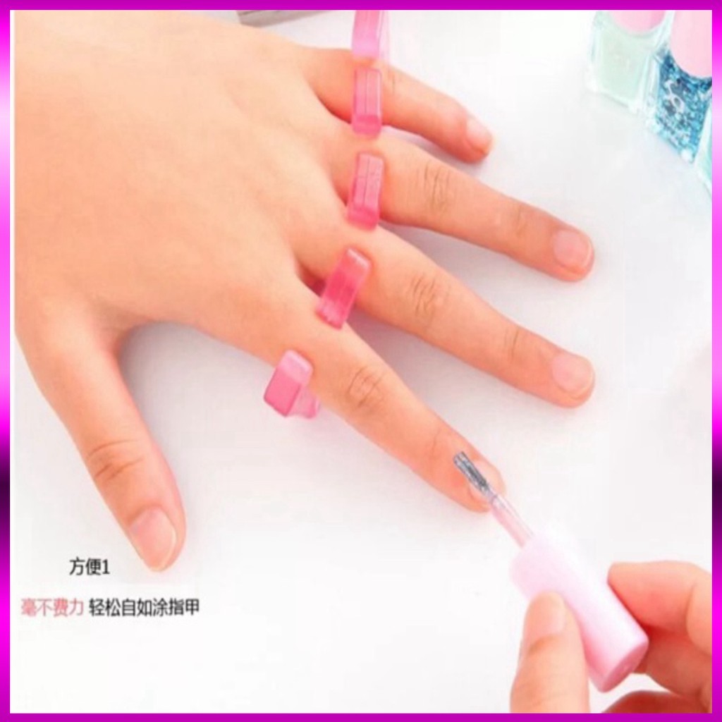 Tách ngón tay ngón chân chất liệu silicon giá sỉ phụ kiện nail đồ nail giá rẻ hoài út Nail Store - Phụ kiện nail mxbond
