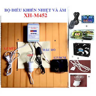 Bộ điều khiển nhiệt độ và độ ẩm lắp sẵn XH- M452(SẴN HÀNG)