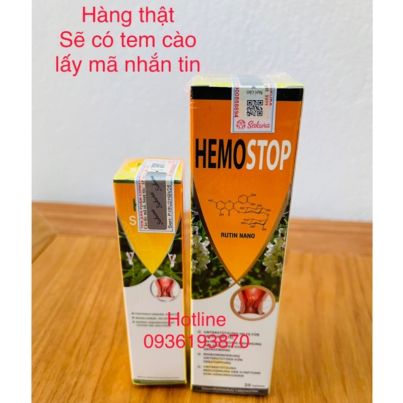 COBO BỘ LIỆU TRÌNH VIÊN SỦI HEMOSTOP  [CHÍNH HÃNG] ❤️ SỦI TRĨ HEMOSTOP GIÚP TIÊU TRĨ