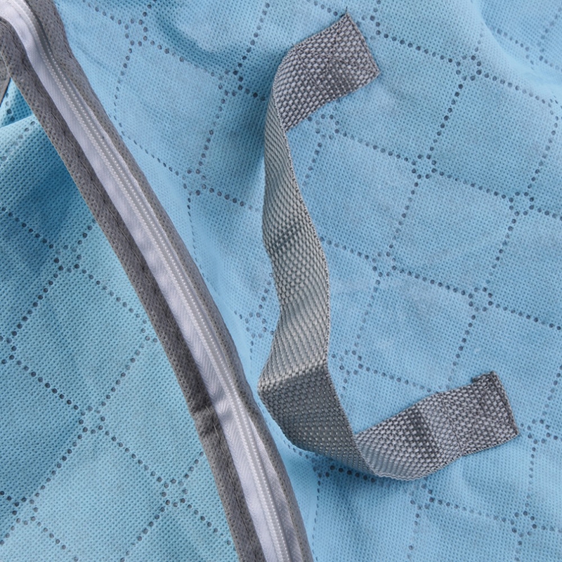 Túi Lưu Trữ Chăn Không Dệt Có Thể Gập Lại Túi đựng Quần áo Chăn Chăn Có Khóa Kéo