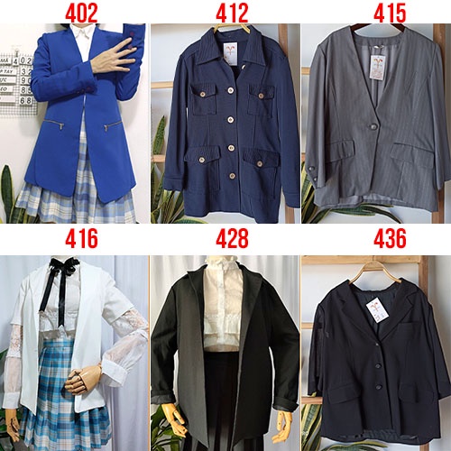Áo Blazer nữ dáng dài eo trên 85cm nhà Dương2hand | BigBuy360 - bigbuy360.vn