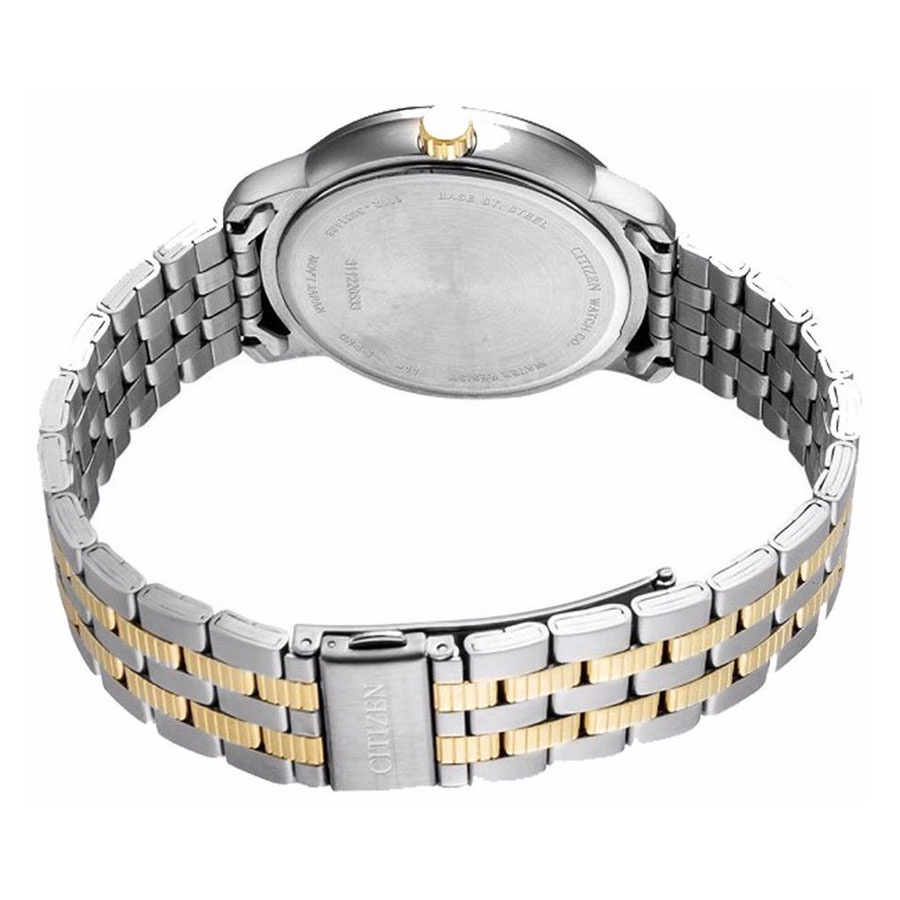 Đồng Hồ Nam Citizen Dây Thép Không Gỉ BI0984-59A - Mặt Trắng