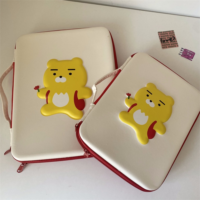 Túi Đựng laptop 9.7 10 13 inch Chống Sốc Họa Tiết Sư Tử Đáng Yêu Phong Cách Hàn Quốc Ốp