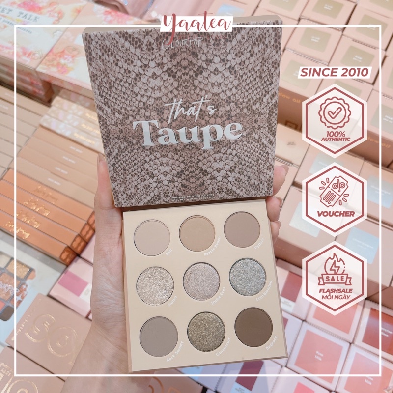 Bảng Phấn Mắt Colourpop That's Taupe
