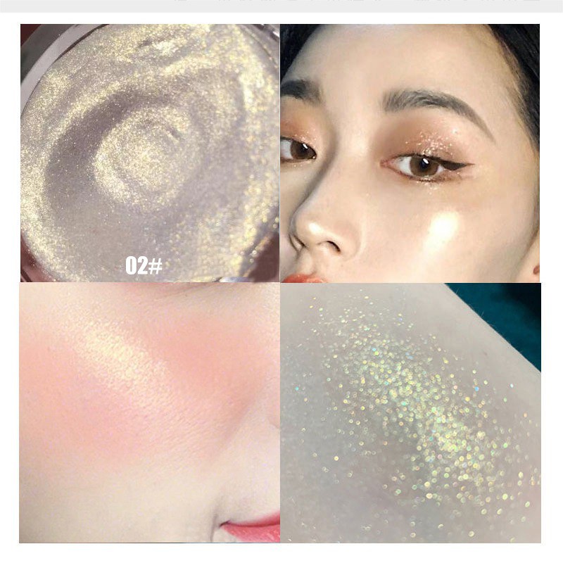 Phấn Bắt Sáng Bueqcy Kết Cấu Khoai Tây Chống Nước Chống Nhòe 3 Màu Tùy Chọn