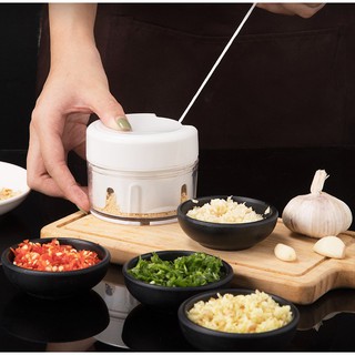 máy dập tỏi cơ học mini tiện lợi nhanh chóng được làm dập, nhuyễn theo ý muốn (kèm ảnh thật + video