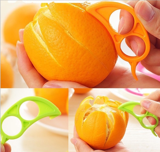 1 Dụng Cụ Gọt Vỏ Cam Chanh Tiện Lợi Màu Sắc Ngẫu Nhiên
