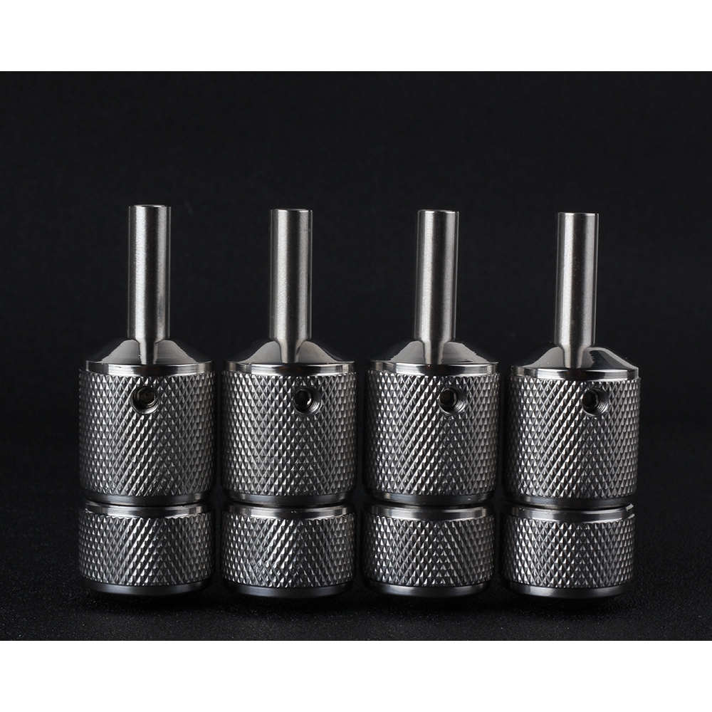 Tay Cầm Máy Xăm Thép Không Gỉ 25MM Phong Cách Mới