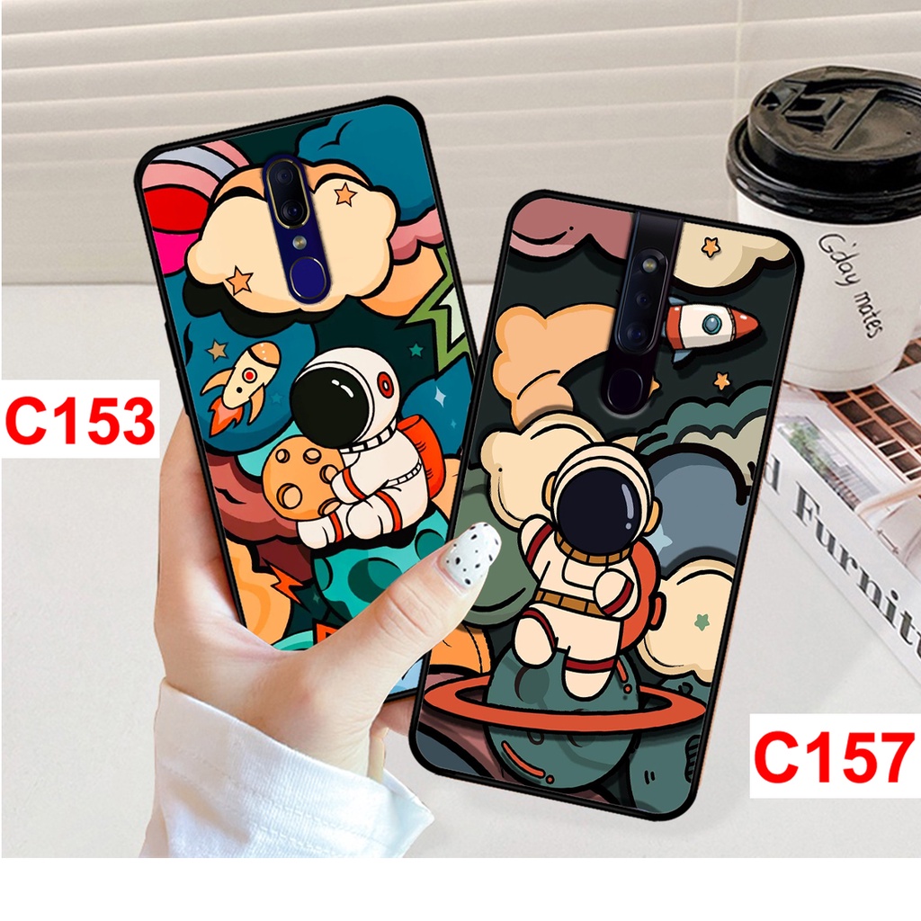 Ốp lưng Oppo F11 - F11 Pro in hình phi hành gia, vũ trụ ngân hà . Ốp oppo rẻ bền đẹp.