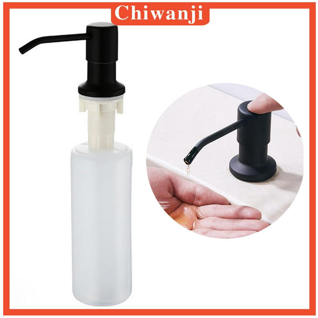 [Chiwanji] Bình Đựng Xà Phòng Lỏng Gắn Bồn Rửa Nhà Bếp