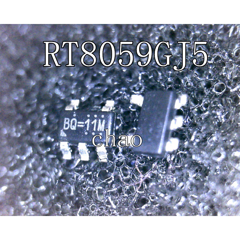 RT8059GJ5 8059 mã BQ= BQ = BQ=11M BQ=W1S BQ=K4L BQ=V03 ic nguồn trên mainboard