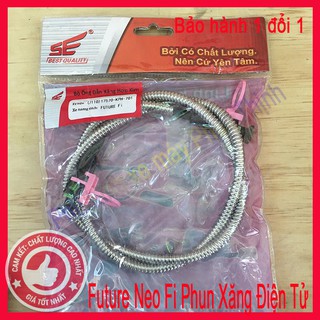 Dây Dẫn Xăng Xe Máy ❤️𝑭𝑹𝑬𝑬𝑺𝑯𝑰𝑷❤️Ống Dẫn Xăng Future Neo Fi, Future 125cc Dây Dẫn Có Bọc Thép Chống Chuột Cắn Dây