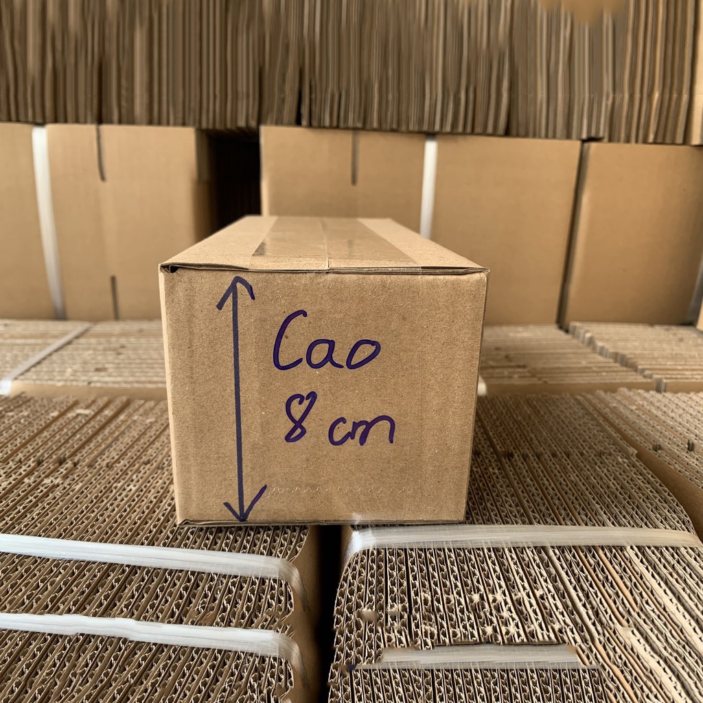 Hộp Đóng Gói Hàng Carton , (  10x10x8 ) , Thùng Bìa Cứng Xưởng Sản Xuất  ĐẠI VIỆT