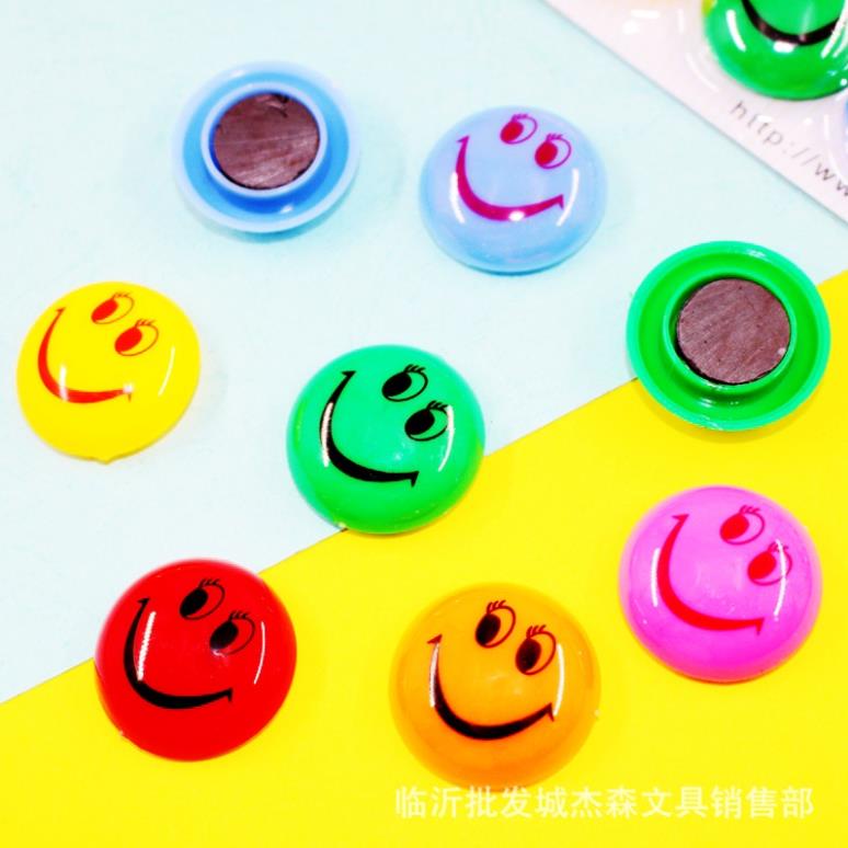 Nam châm dính bảng KOGANO nam châm gắn bảng set 12 chiếc hình mặt cười đáng yêu SA-001373