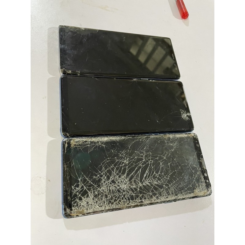 xác điện thoại samsung not 8 vỡ màn