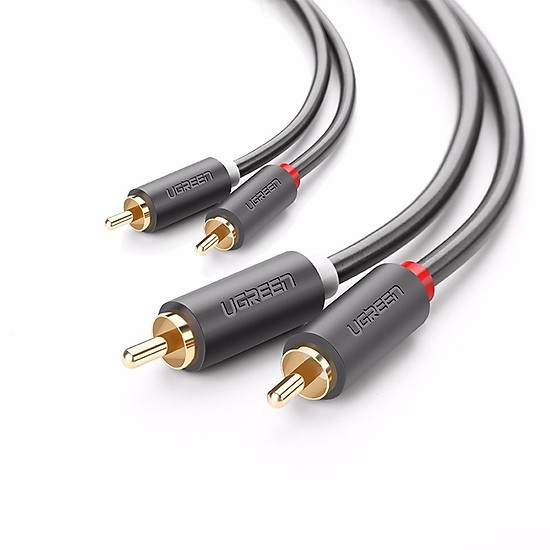 Dây AV hoa sen 2 đầu RCA 1,5M Ugreen AV104 UG-10517 - Chính Hãng