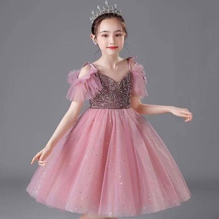 Đầm công chúa dự tiệc cho bé gái từ 3-12 tuổi