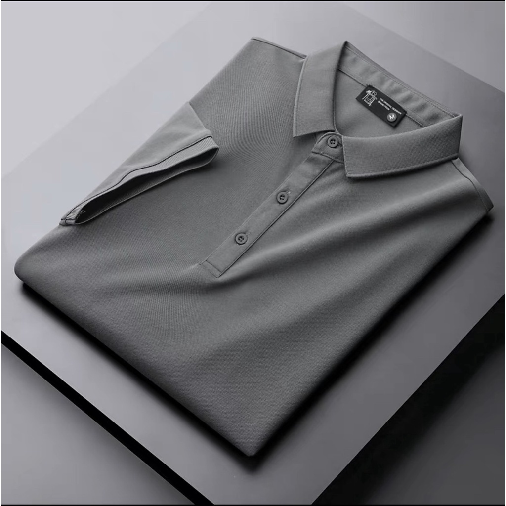 Áo thun nam POLO thiết kế vải cá sấu cotton cao cấp ngắn tay cực sang trọng và lịch lãm - Po0