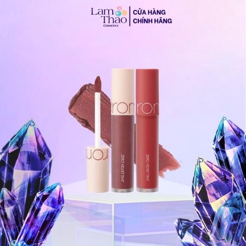 Son Kem Lỳ Romand Zero Velvet Tint 2020