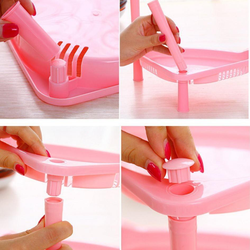 Kệ Đựng Đồ 3 Tầng Hình Tam Giác Đa Năng Cho Nhà Bếp / Phòng Tắm U82 9sn | BigBuy360 - bigbuy360.vn