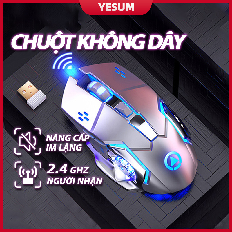 Chuột chơi game không dây cơ học chất lượng cao