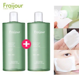 Toner thảo mộc Fraijour Original Herb Wormwood Calming Toner 500ml