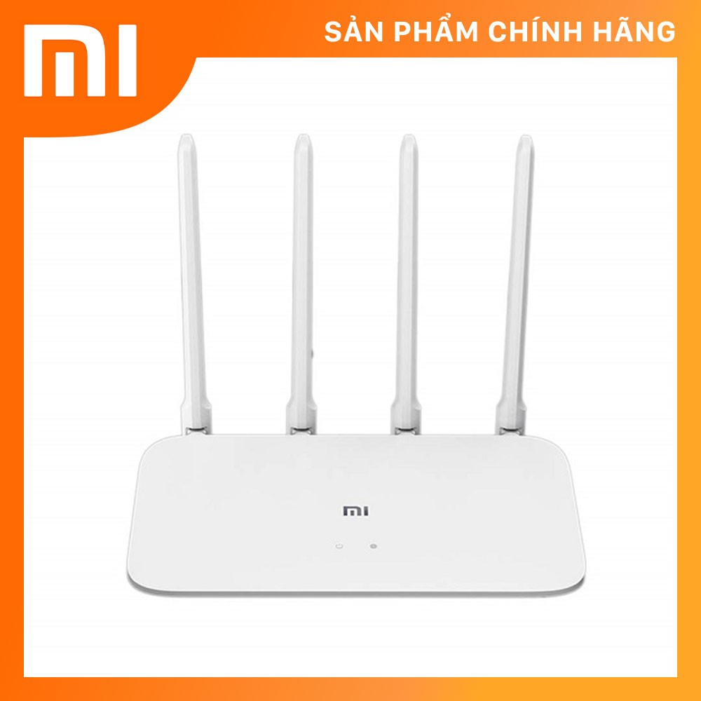 Router Wifi AC1200 Xiaomi 4A 2 băng tầng 2.4Ghz và 5Ghz tốc độ tối đa 1167Mbps