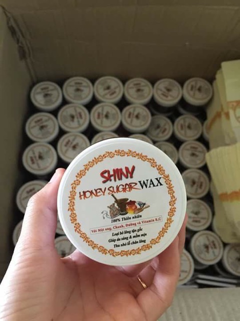 Sáp Wax Triệt Lông Mật Ong Shiny Handmade.