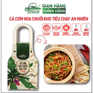 CHẤT LƯỢNG, Cá Cơm Hoa Chuối Kho Tiêu Chay An Nhiên 150g, Thực Phẩm Chay Dinh Dưỡng, Thuần Chay Healthy