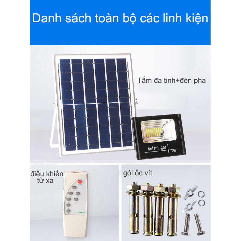 Đèn led pha năng lượng mặt trời 400W/300W/200W/120W/100W/65W/45W