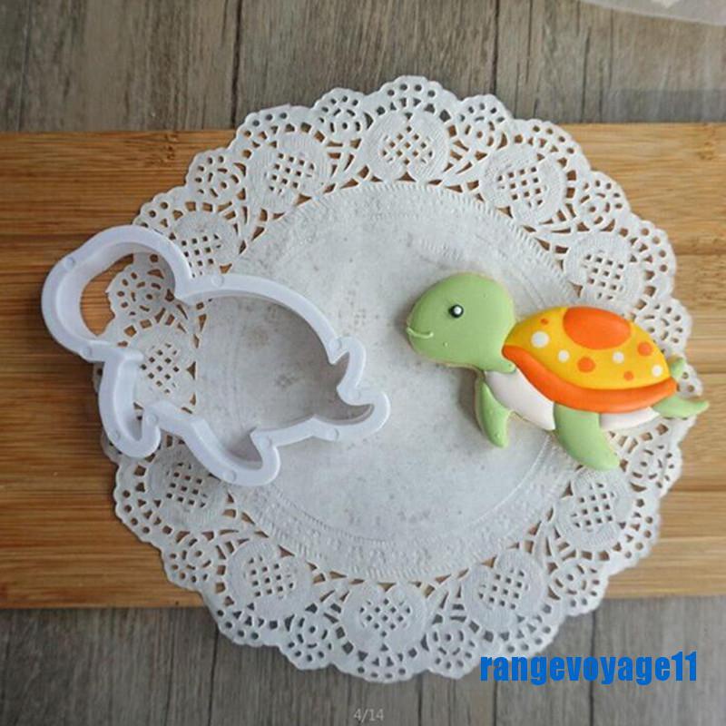 Bộ 8 Khuôn Cắt Bánh Quy Hình Sinh Vật Biển Dễ Thương