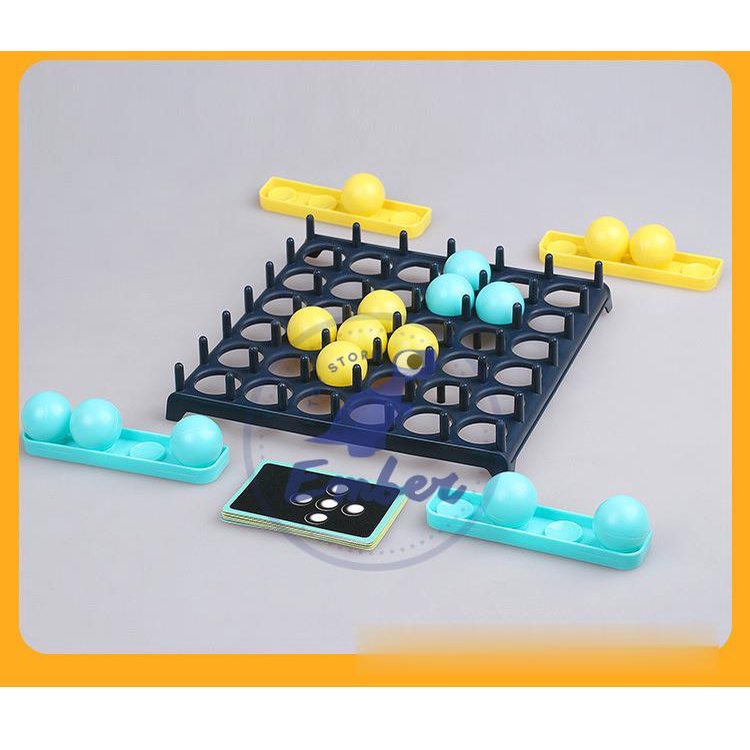 Trò chơi tương tác,chơi theo nhóm phát triển trí tuệ cho trẻ, đồ chơi nhóm game bounce giúp bé quan sát, ghi nhớ, tư duy