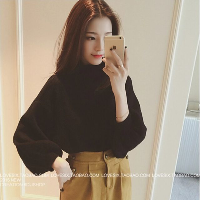 [Hình Thật Cuối] Áo Len Quảng Châu Tay Phồng Sang Chảnh Len Dày Mịn | BigBuy360 - bigbuy360.vn