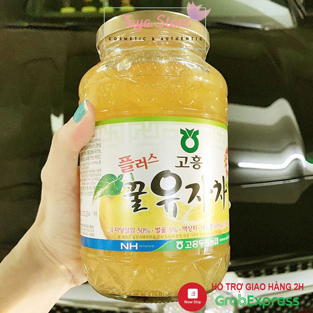 Mật ong chanh Nonghyup Hàn Quốc hũ 1kg