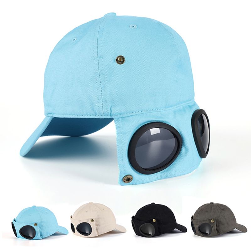 Mũ Lưỡi Trai Có Kính Chống Nắng Phong Cách Hip Hop Thời Trang Unisex