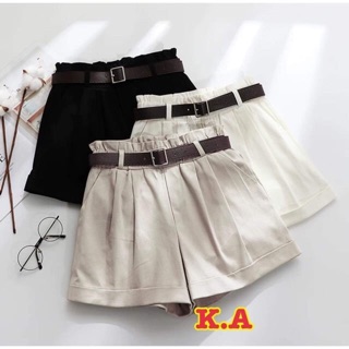 Sét Quần đùi kaki kèm thắt lưng