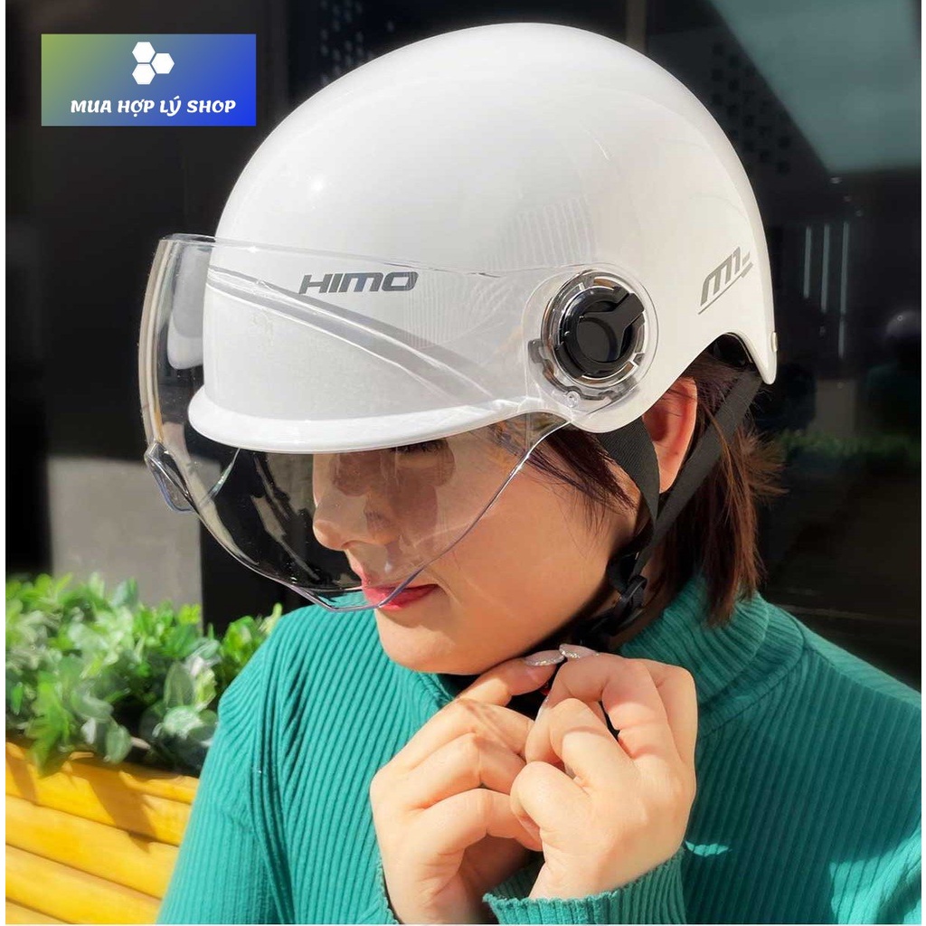 Mũ Nón Bảo Hiểm Xiaomi Youpin HIMO M1 Đi Xe Máy An Toàn Nhẹ Nhàng Và Thoáng Khí - Hàng Nhập Khẩu