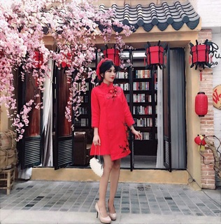 Đầm áo dài cách tân