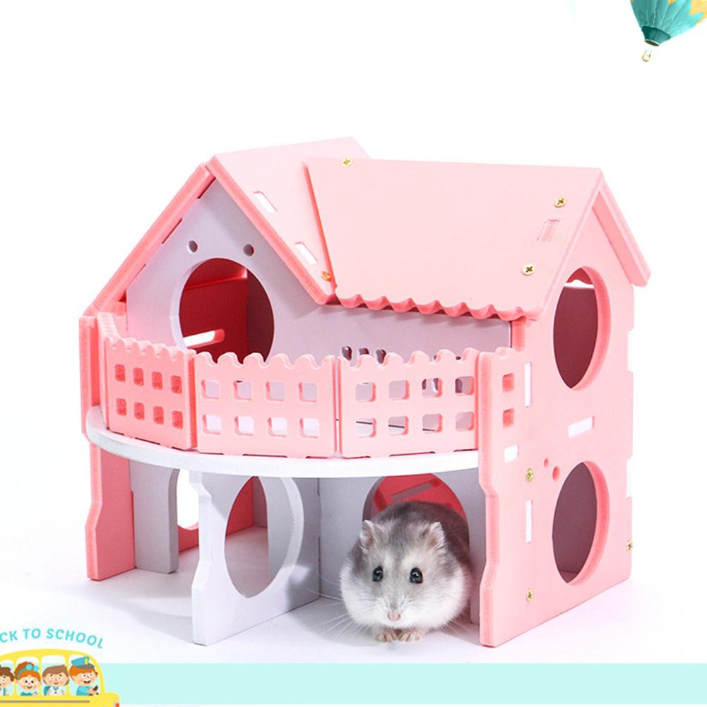 Thang gỗ đủ màu cho chuột hamster