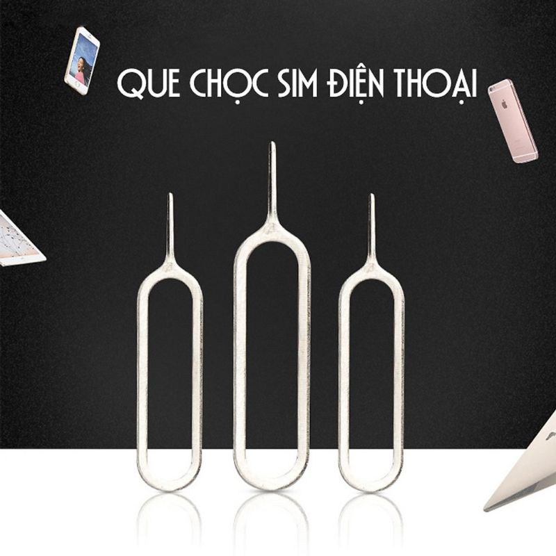 Combo  3 Que chọc sim điện thoại